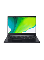 Acer Aspire 7 Notebook, 15.6" FHD Display, Core i5 12th Gen 4.4GHz, 512GB SSD, 8GB RAM, 4GB Nvidia RTX3050 Graphic Card, English/Arabic Keyboard, Win 11, ASPIRE 7 A715-76G-58FT, Charcoal Black