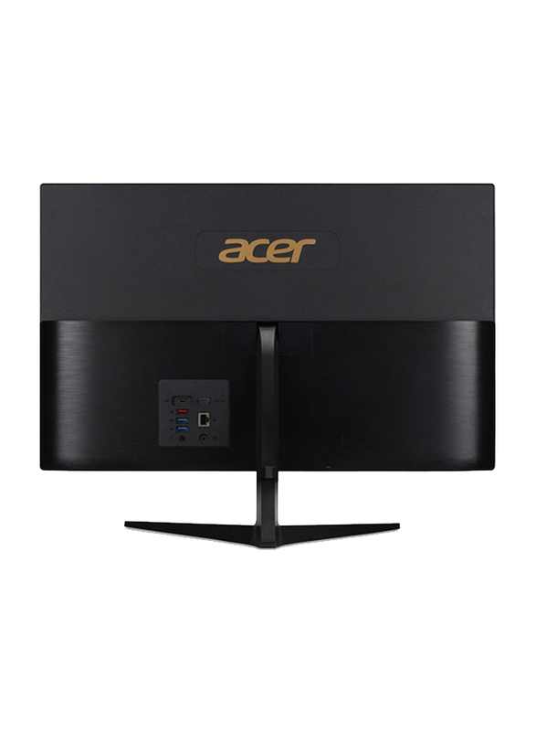 Acer Aspire C24 All-in-One Desktop Computer 23.8 inch Intel Core i5 13th Gen, 8GB RAM, Intel Iris Xe Graphic Card English/Arabic KB with Windows 11 Home, Black