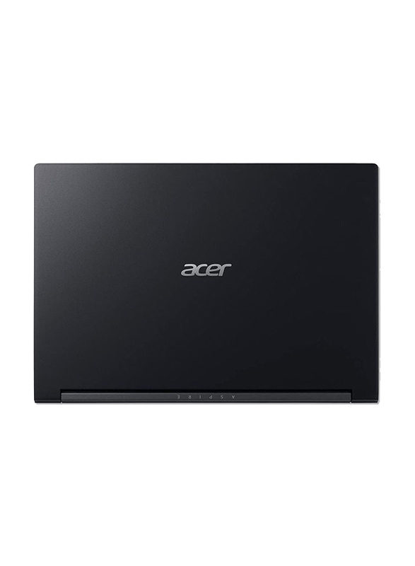 Acer Aspire 7 Notebook, 15.6" FHD Display, Core i5 12th Gen 4.4GHz, 512GB SSD, 8GB RAM, 4GB Nvidia RTX3050 Graphic Card, English/Arabic Keyboard, Win 11, ASPIRE 7 A715-76G-58FT, Charcoal Black