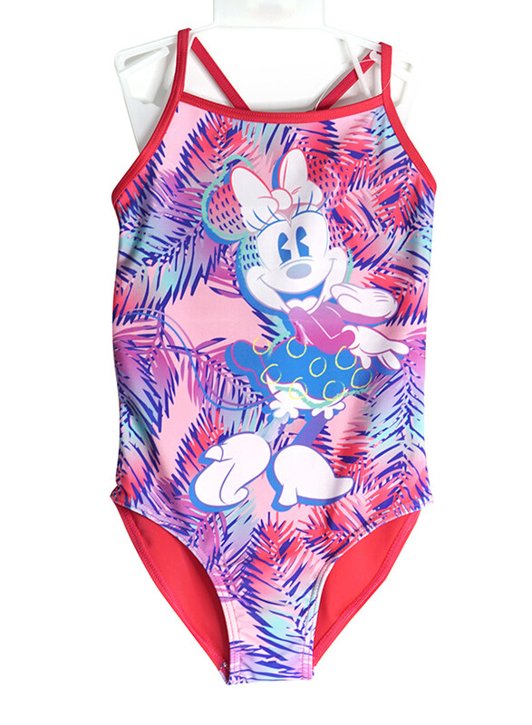 

Generic Minnie Mouse Girls Swim Suit, 2 Years, Fuchsia