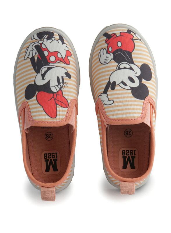 

Disney Pari2 Mickey Mouse Girls Canvas Shoes, 24 EU, 2.5 Years, Orange