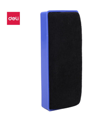 Deli E7838 White Board Eraser with Big Magnet, Blue/white