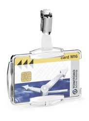 Durable 8901-23 RFID Secure Mono Card Holder, Clear