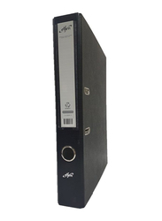 Elfen 995 Card Board Box File with 2-inch Narrow Spine, Full Scape, Black