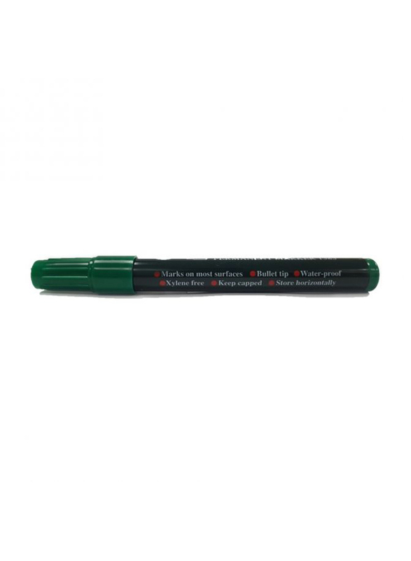 Faber-Castell 1585 Bullet Tip Permanent Marker, Green