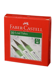 Faber-Castell 126725 Mechanical Pencil Lead, 0.7 HB, Black