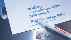 Edding E-7700 Correction Pen with Metal Nib, White