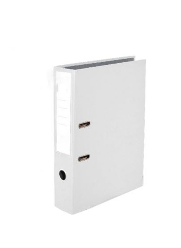 Elfen 1202 Polypropylene Box File, Full Scape, White