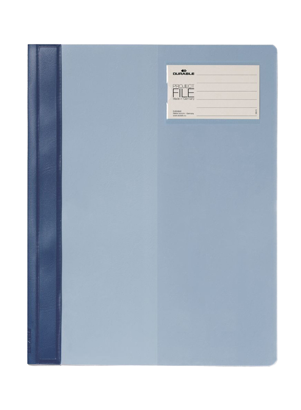 Durable 2745-06 Clear View Project File, A4 Size, Blue