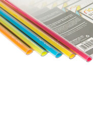 Deli E5530 File Sliding Bar with 10 Sheet Capacity, 5 Pieces, A4 Size, 10mm, Multicolor
