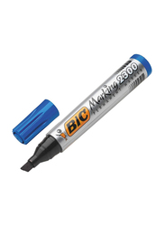 BIC 2300 Chisel Tip Permanent Marker, Blue