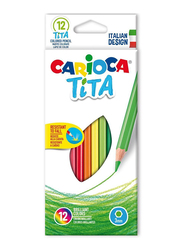 Carioca Tita Colored Pencil Set, 12 Pieces, Multicolour