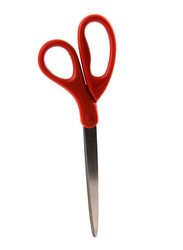 3M Scotch 1407 7-inch Household Scissor, Red