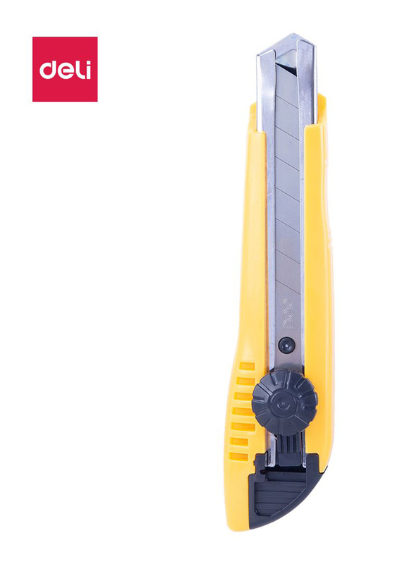 Deli E2041 Cutting Knife, 18mm, Yellow