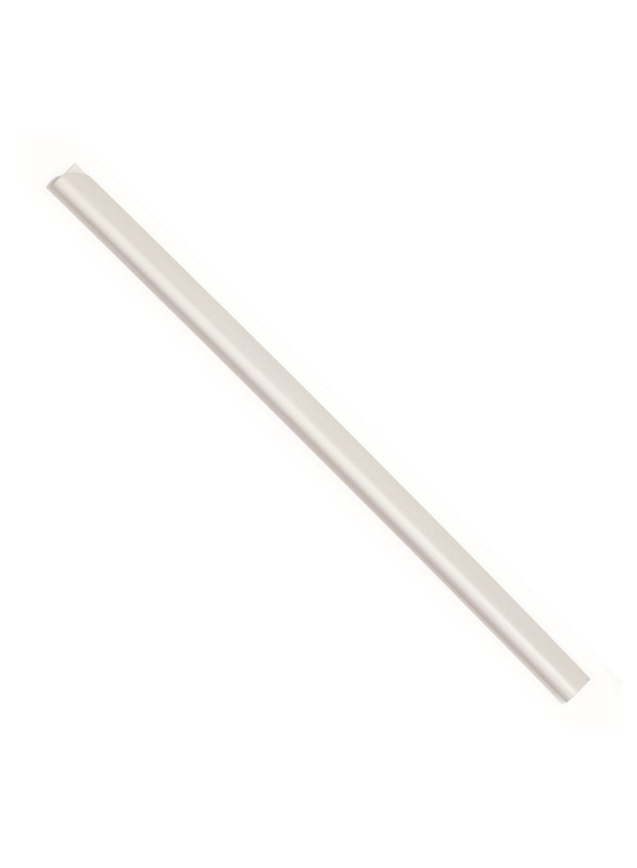 Durable 2900-02 Spine Bar, 100 Pieces, 3mm, A4 Size, White