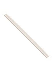 Durable 2900-02 Spine Bar, 100 Pieces, 3mm, A4 Size, White