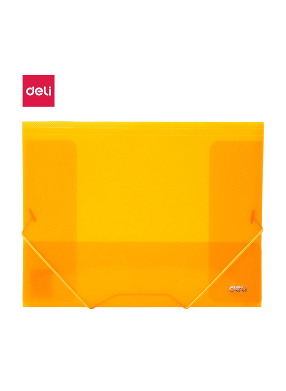 Deli 39504 Actioncase Semitrans Flap Folder, 3 Pieces, A4 Size, Multicolor