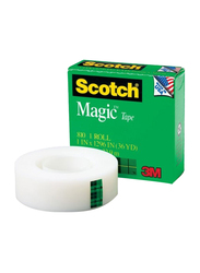 3M Scotch 810 Magic Tape, 25.4mm x 11.4 meters, Green