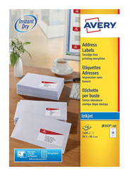 Avery J8163-10 Address Labels for Inkjet Printers, 14 x 10 Pieces, White