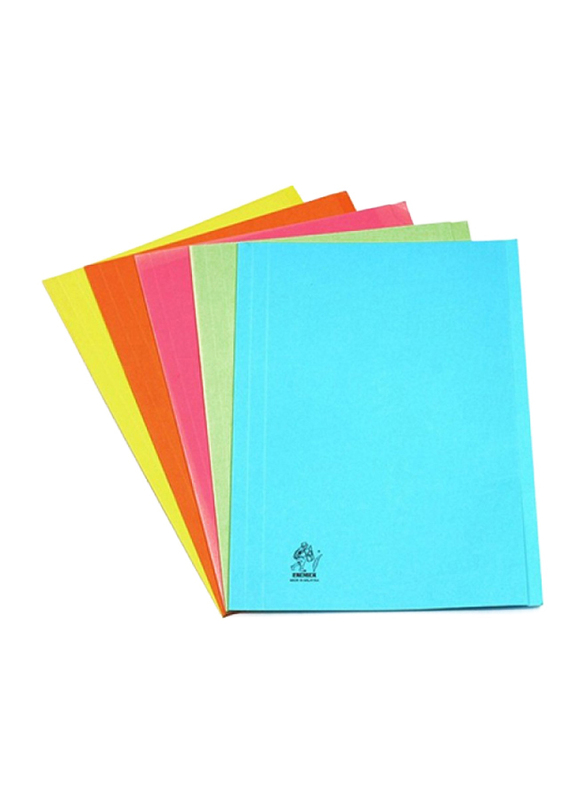 Premier Full Scape Size Folder with Metal Fastener, Pink