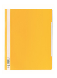 Durable 2570-04 PVC Clear View File Folder, A4 Size, Yellow