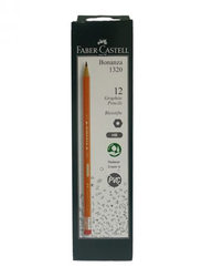 Faber-Castell 1320 Bonanza Pencil, 12 Pieces, Brown