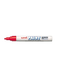 Uniball 12-Piece Uni Paint PX-20 Medium Point Line Bullet Tip Marker Set, 9001924, Red
