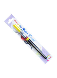 Pentel Arts Color Brush in Blister Pack, Lemon Yellow