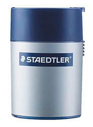 Staedtler 511 001 Tub Single Hole Sharpeners, 1-Pieces, Blue/Silver