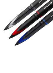 Uniball 3-Piece Air Bold Ink Rollerball Pen Set, 0.7mm, 1927595, Blue/Black/Red