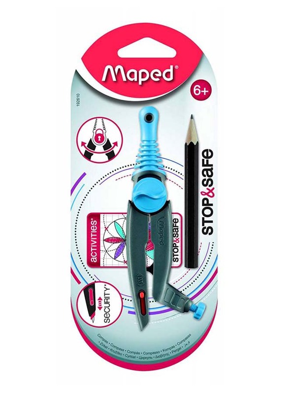 Maped Stop & Safe  Compass Ring, 192610, Assorted Color