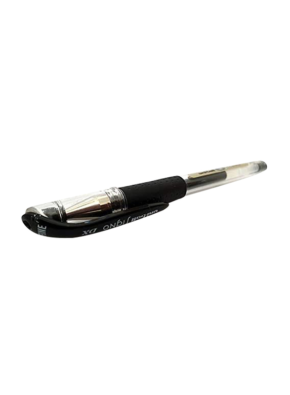 Uniball 12-Piece Signo DX Fine Waterproof Gel Pen Set, 0.7mm, UM-151, Black