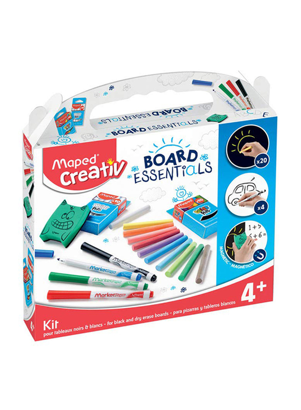 Maped 907102 Creativ Kit for Black & White Boards, Multicolor