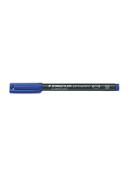 Staedtler Lumocolor Permanent 317 3 BKDA Universal Pen, 1.0mm, Blue