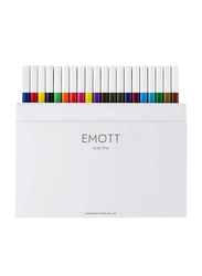 Uniball Emott Ever Fine Color Liner Set, 40 Pieces, Multicolor