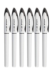 Uniball 12-Piece Air Micro Fine Rollerball Pen Set with White Barrel, 0.5mm, Blue