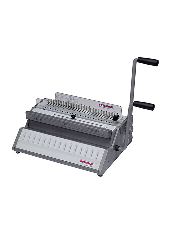 

Renz Eco S 360 Wire Binding Machine, White/Grey