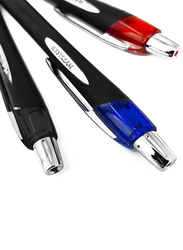 Uniball Jetstream SXN-210 1.0mm Retractable Rollerball Pen, 5-Pieces, Multicolor