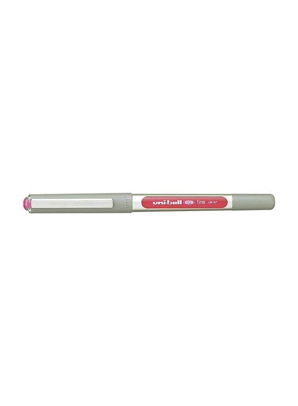 Uniball 3-Piece Eye Fine Rollerball Pen Set, 0.7mm, UB-157, Pink