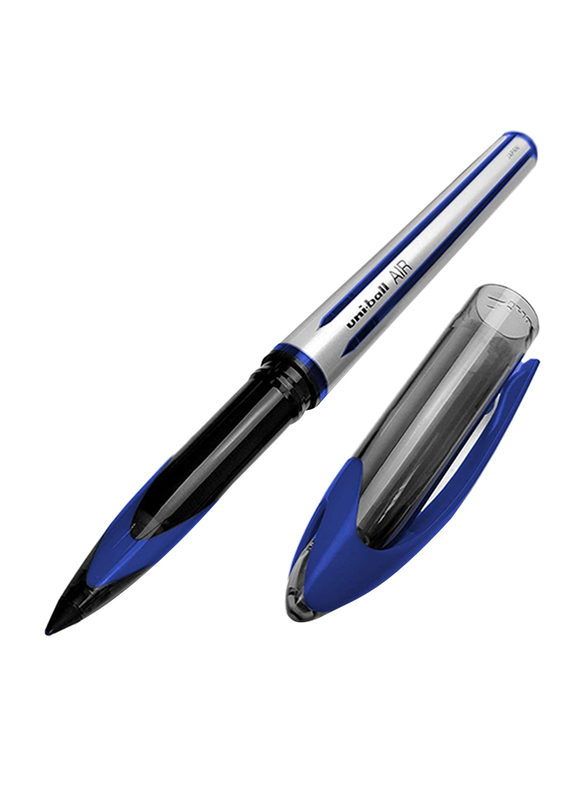 Uniball 12-Piece Air Medium Rollerball Pen Set, 0.7mm, UBA-188-L, Blue