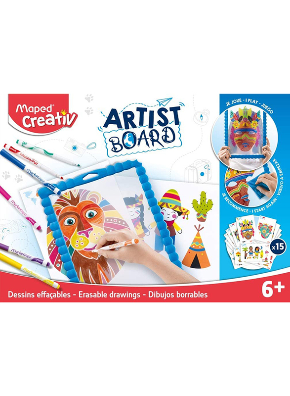 Maped Creativ Artist Drawing Board Activity Kit, Multicolor