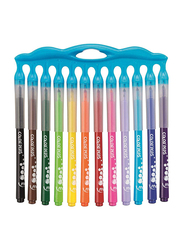 Maped 12-Piece Color'Peps Long Life Innovation Coloring Sketch Pens with Holder, Multicolor