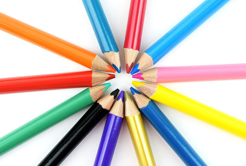 Maped 36-Piece Color'Peps Triangular Colored Pencil Set, Multicolor