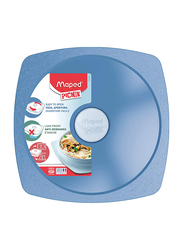 Maped 8-inch Picnik Concept Adult Leakproof Lunch Plate, 870203, Blue