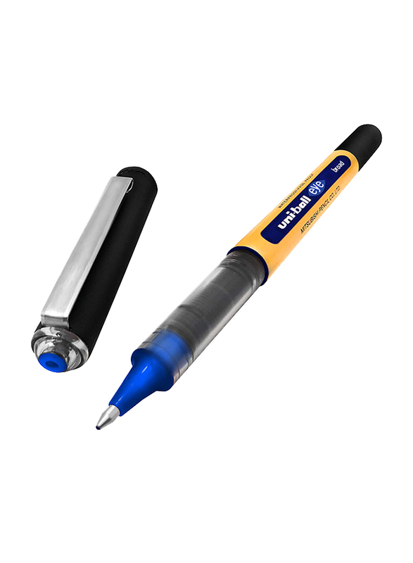 Uniball 14-Piece Eye Broad Liquid Ink Rollerball Pen Set, 1.0mm, UB-150-10, Blue
