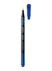 Maped 10-Piece Graph'Peps Fine Point Durable Tip Writing Comfort Felt-Tip Pen Set, 0.4mm, 749050, Multicolor