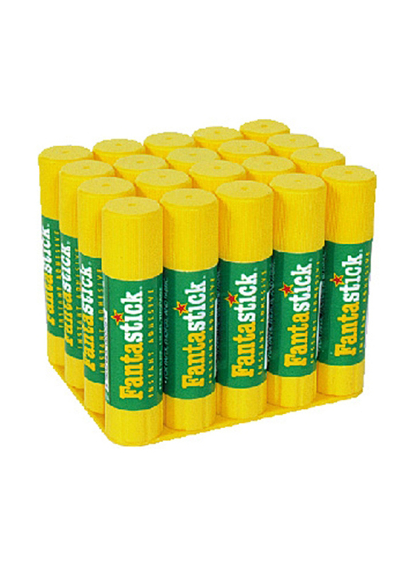 Fantastick Glue Stick, 20 x 8g, Green/Yellow