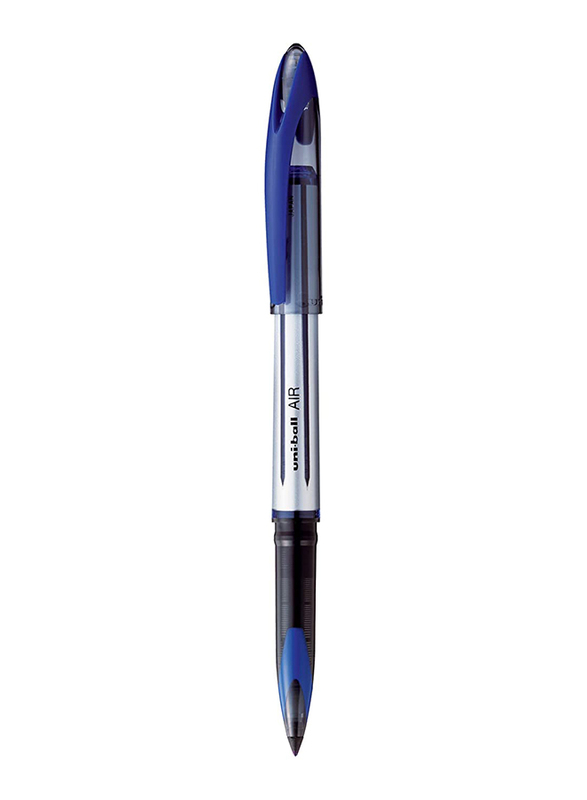 Uniball 6-Piece Air Medium Rollerball Pen Set, 0.7mm, Blue