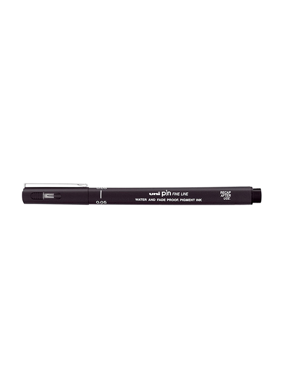 Uniball Uni Pin Fine Markers, 0.05mm, Black
