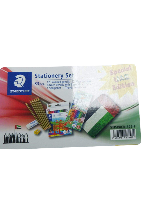 

Staedtler StaEDT Perfumeler 33-Piece UAE Special Edition Stationery Set, Multicolor